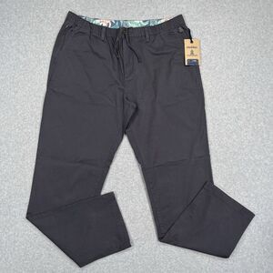 NEW Chubbies Originals Pant Mens XL (34 x 31) The Musts Gray Chino Elastic Waist